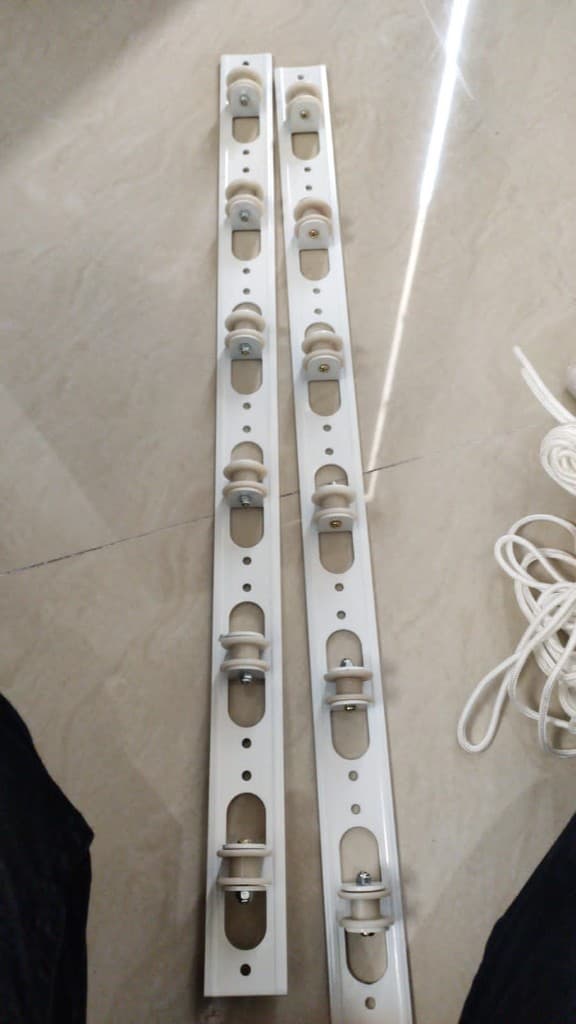 Ceiling Cloth Dry Hangers 6 Feet 6 Rods Set — premium brackets